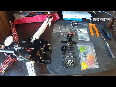 Видео: Установка подвеса на TBS Discovery (1 часть)