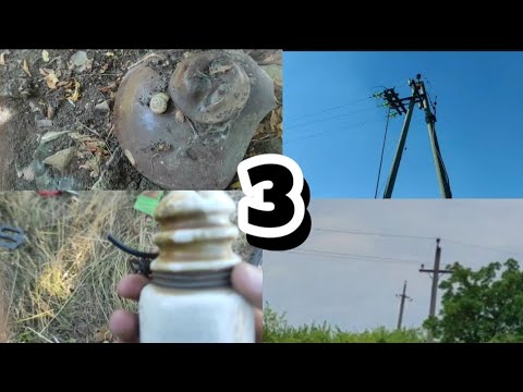Видео: Поиск изоляторов часть 3. Очень много шс10в, шжб10, шф20в, шф10г, тф, рфо. БОЛГАРСКИЙ ШЖБ