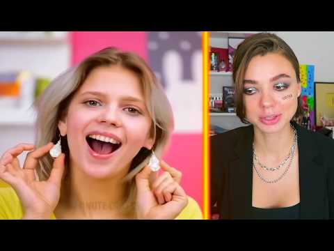 Видео: Лайфхаки Сэкономят Вам ТЫСЯЧИ Рублей! Сережки из термоклея