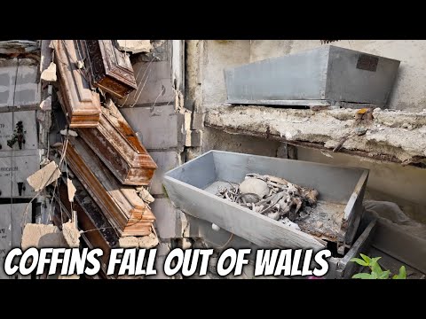 Видео: Исследуем разрушающийся Некрополь ужасов Италии — Поджореале, Неаполь. Часть 10 🇮🇹