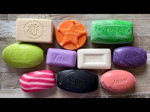 Видео: ASMR Soap cutting | Soap Carving|Резка мыла  | ASMR