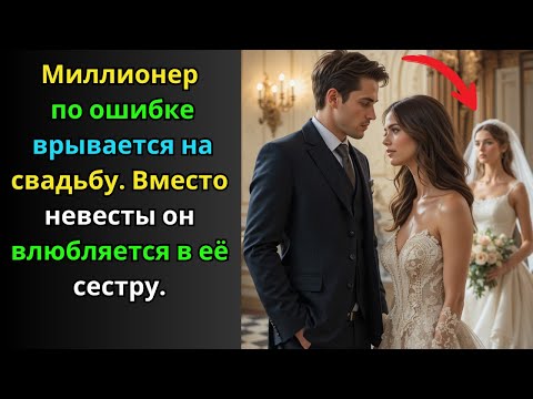 Видео: Миллионер по ошибке врывается на свадьбу. Вместо невесты он влюбляется в её сестру.