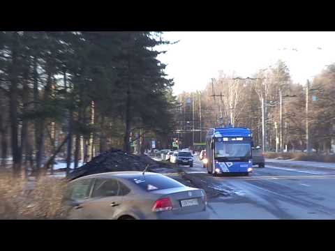 Видео: Неиспользуемое кольцо. Троллейбус с УАХ Петербурга 9-178: ТролЗа-5265.08 б.6059 по №50 (24.03.19)