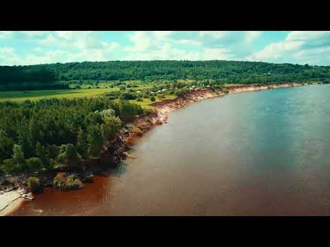 Видео: деревня Погорелка (Павловский район) с высоты птичьего полёта