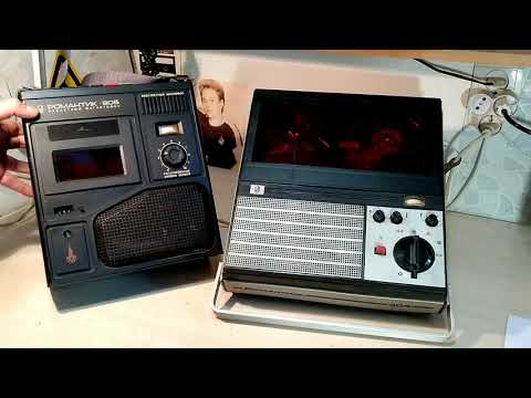 Видео: Романтик-304 Портативный катушечный магнитофон Reeel tape Romantik