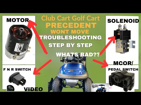 Видео: Как починить гольф-кар Precedent 48 В (Руководство по устранению неисправностей)