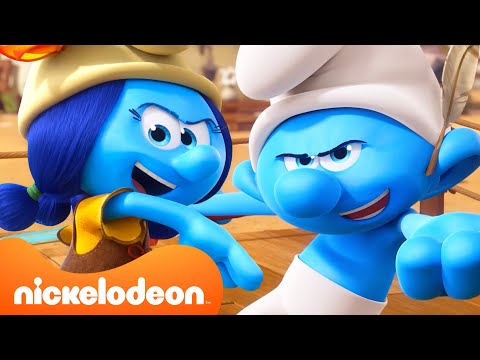 Видео: Смурфики | Смурфы Соревнуются друг с другом 90 минут подряд 💥 | Nickelodeon Cyrillic