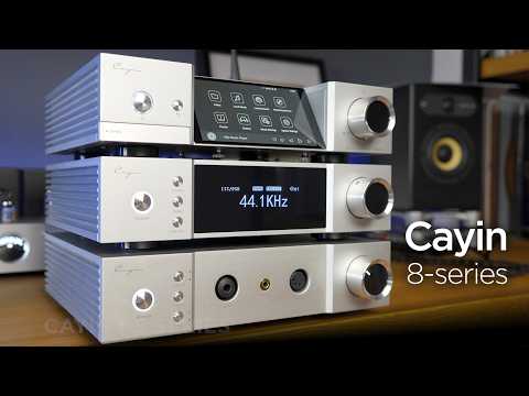 Видео: Настольная система аудиофила: Cayin 8 серии