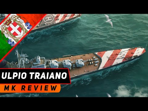 Видео: КРЕЙСЕР ULPIO TRAIANO! ПОСЛЕ НЕГО ЭСМИНЦЫ СТАНУТ СКУЧНЫ! МИР КОРАБЛЕЙ
