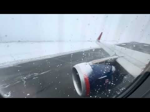 Видео: Взлет из Нижнекамска. SU1251 Аэрофлот A320 NBC-SVO 22.03
