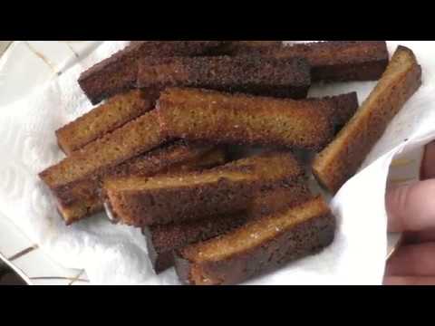 Видео: Чесночные гренки