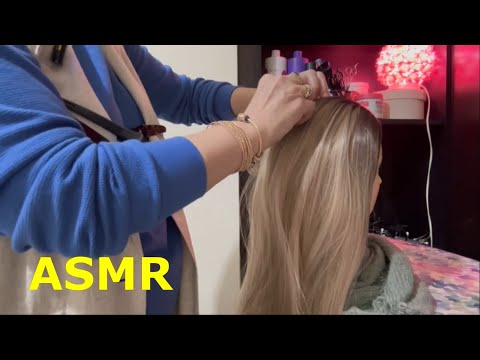 Видео: ASMR Расслабляющее и Успокаивающее  Расчёсывание ,Стрижка Волос.