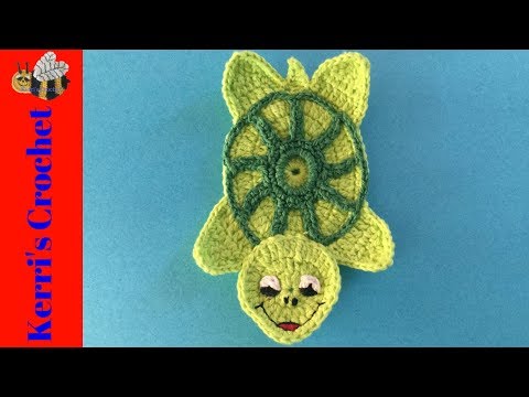 Видео: Вязание крючком черепаха учебник
