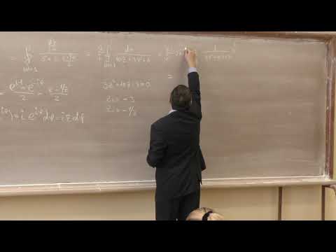 Видео: Савчук А. М. - Комплексный анализ. Семинары. Часть 2 - 1. Интеграл по замкнутому контуру, замена