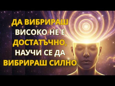 Видео: Как Да Вибрираш Толкова Силно, Че Вселената Да Реагира На Твоята Честота