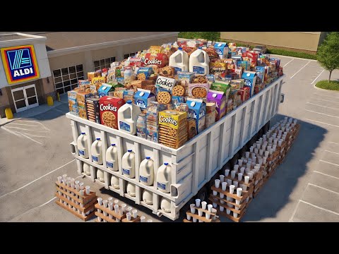 Видео: Поиск мусорных контейнеров в Aldi #786