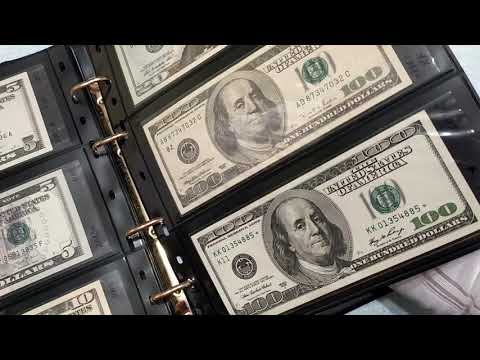 Видео: Обновление моей коллекции долларов.