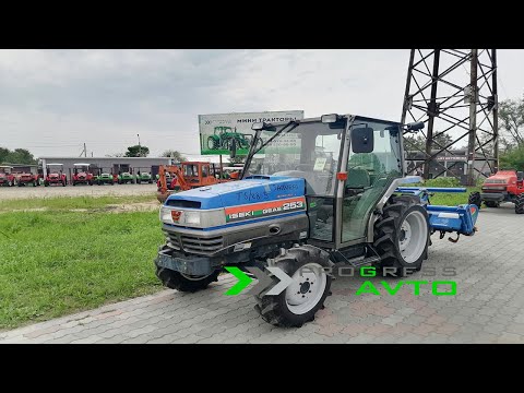Видео: Трактор с кабиной Iseki GEAS 253 обзорное видео японского минитрактора с тёплой кабиной с ПСМ