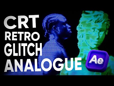 Видео: РЕТРО-ГЛИТЧ эффект без плагинов 🔌 [AE]