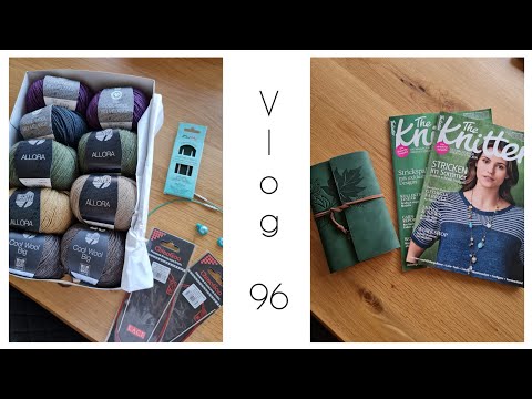 Видео: Vlog 96 Два новых процесса || Новая пряжа и инструменты || Листаем журналы The Knitter