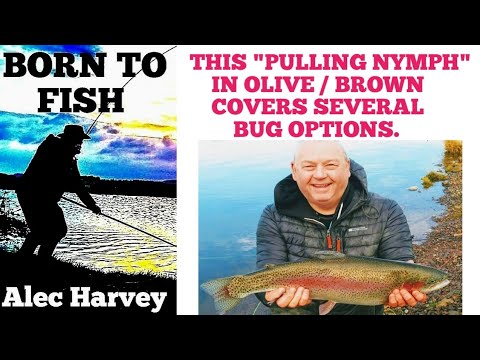 Видео: ВЯЗАНИЕ МУШЕК - ВЫТЯГИВАНИЕ НИМФЫ ДЛЯ СТОЯЧИХ ВОД.