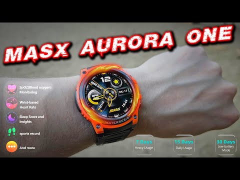 Видео: ПОЛНЫЙ ОБЗОР MASX Aurora One СМАРТ ЧАСЫ с AMOLED экраном