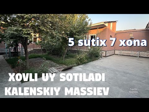 Видео: Ховли уй сотилади фаргона ш каленские массев