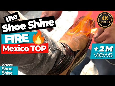 Видео: Melt INK on my Shoes - ЛУЧШАЯ Чистка Обуви Огонь #asmr #mx #zapatos #shoes