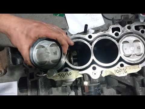 Видео: Замена поршневых  колец  Honda cr-v rd1 (для начинающих)