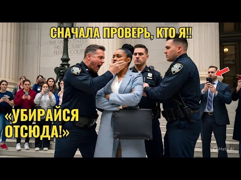 Видео: Коп ударил женщину прямо в суде… но через секунду она заставила всех замолчать
