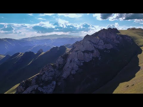 Видео: Kazakhstan from Above. Природа Казахстана. Тарбагатай - труднодоступные места на границе с Китаем