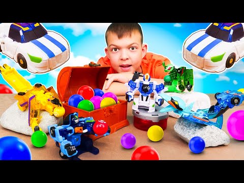 Видео: Видео с игрушками Mecard Ball. Мекардиналы спасают коллекцию Мекард Бол! Игры для детей.