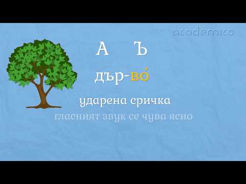 Видео: Гласни звукове и ударение в думата - Български език и литература 2 клас | academico