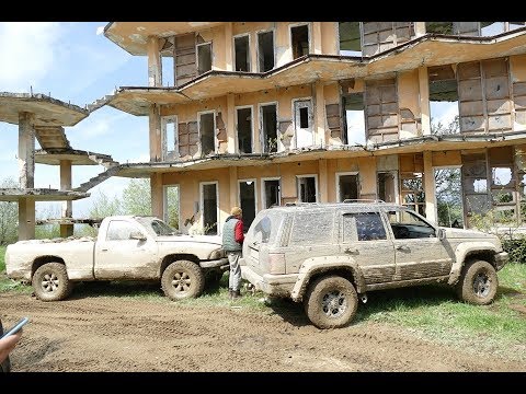 Видео: УАЗ сел НИВА села Grand Cherokee едет КЛАССНЫЙ OFF ROAD и непонятное на  КОРДОНЕ 2019 день-3 ч.2
