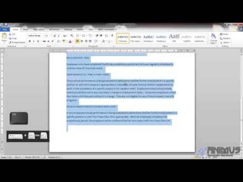 Видео: Microsoft Office Word урок 9 начинаем форматировать