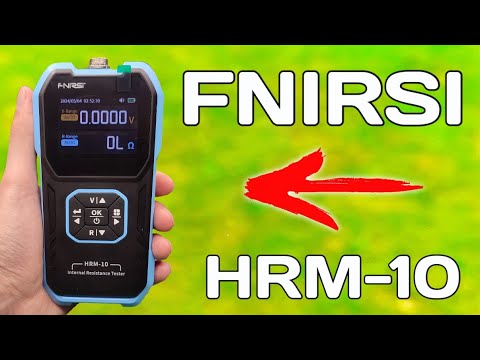 Видео: НА ЧТО СПОСОБЕН ТЕСТЕР СОПРОТИВЛЕНИЯ HRM-10 от FNIRSI | Обзор и тест