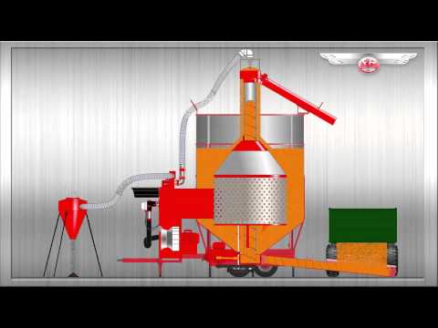 Видео: Процесс работы зерносушилки