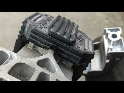 Видео: реставрация левой опоры двигателя гольф 4