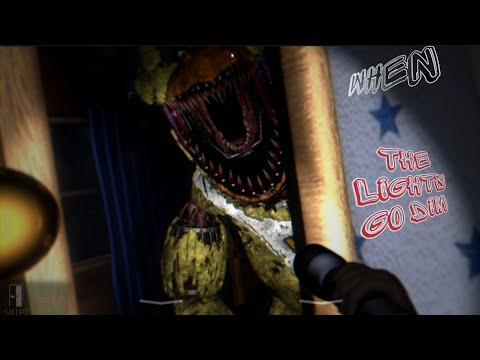 Видео: Лучший ремейк фнаф 4 - when the lights go dim