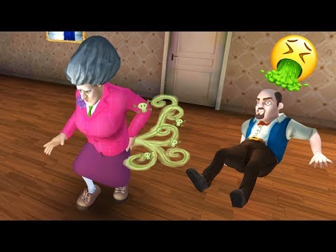 Видео: Отравил Бабку Учительница Мисс Ти и её Мужа! - Scary Teacher 3D