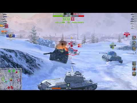 Видео: WoT Blitz. Progetto CC55 mod. 54. БК на десерт