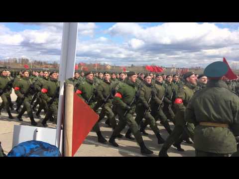 Видео: Репетиция Парада Победы в Алабино