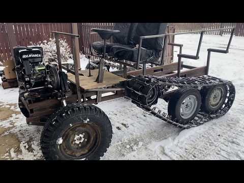 Видео: Обзор полугусеничного вездехода