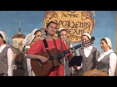 Видео: Светлана Копылова. Душевный концерт в Покровском женском монастыре с гитаристом Михаилом Оленченко