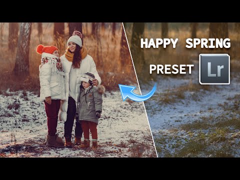 Видео: Обработка фотографий в Lightroom | Семейный портрет | Пресет Лайтрум