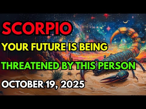 Видео: СКОРПИОН ♏ СРОЧНОЕ ПОСЛАНИЕ ИЗ ВСЕЛЕННОЙ ✨ ВАШЕ БУДУЩЕЕ ЗАВИСИТ ОТ ЭТОГО 💫 Гороскоп на 19 ОКТЯБРЯ