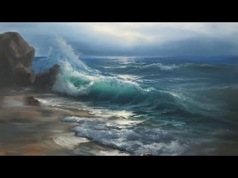 Видео: Разбор картин по открытому вебинару "Декабрьское море" | Школа морского пейзажа Дмитрия Розы