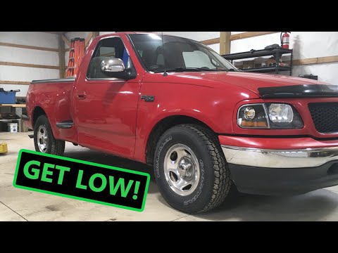 Видео: Занижение F-150 Мэтта с помощью 2-дюймовых пружин и скоб