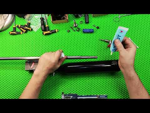 Видео: Пневматическая винтовка Kervan Arms AIRBOSS TAC 1R 5,5 мм.. Сборка.