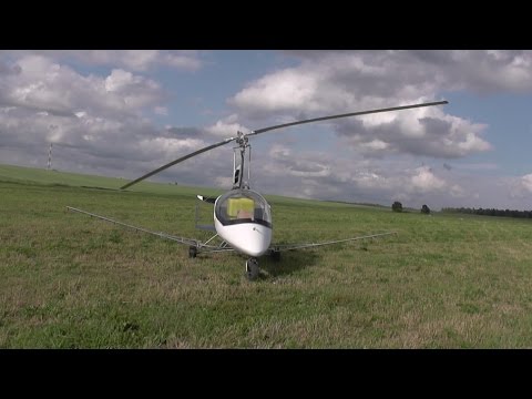 Видео: Автожир для опрыскивания полей